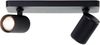 Brilliant Leuchten G99202-76 Marty LED Balkenstrahler 2-flammig sand schwarz Bild 3