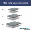 BedYourPet - Ergonomische Hundematratze mit Sommer- und Winterseite, Größe: XL - (81 cm x 112 cm), Ausführung: Standard Bild 5