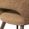 Esszimmerstuhl Murat aus Chenille-Stoff, modern und gepolstert, Gelb Braun, komfortabel für Dein Zuhause Bild 4