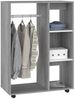 Kleiderschrank, Holzwerkstoff, Grau Sonoma, 80 x 40 x 110 cm Bild 4