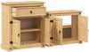 vidaXL 2-teiliges Badmöbel-Set "Corona" Massivholz Kiefer 3334636 Bild 4