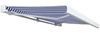 vidaXL Kassettenmarkise mit Motor 400x300 cm Blau und Weiß 3052659 Bild 3