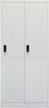 vidaXL Kleiderschrank, Stahl Hellgrau, 80 x 50 x 180 cm Bild 2