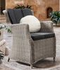 Destiny Balkonset LUNA MERANO, (Set, 3-tlg, 1 Beistelltisch, 2 Sessel), (Set, 7-tlg, 2 Sessel, 1 Tisch 46x47x50cm) Aluminium, Polyrattan Bild 2