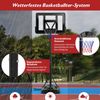 170-305cm Höhenverstellbarer Basketballständer Outdoor Basketballkorb mit Ständer Bild 4