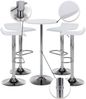 CLP Bartisch Set Esberg I 4 x Barhocker 1 x Stehtisch,weiß Bild 2