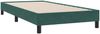 vidaXL Bettgestell ohne Matratze Dunkelgrün 80x210 cm Samt 4101334 Bild 2