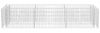 vidaXL Gabionen-Hochbeet Stahl 270×90×50 cm 142556 Bild 4