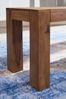 FineBuy Esszimmer Sitzbank Massiv-Holz Sheesham 180 x 45 x 35 cm Design Holz-Bank Natur-Produkt Küchenbank Landhaus-Stil dunkel-braun Bank 4-Sitzer für innen ohne Rücken-Lehne Echt-Holz unbehandelt Bild 4