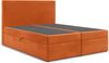 AX LIVING Boxspringbett 160x200 Kilve Amber Samt Bettkasten Topper Bild 2