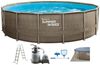 SUMMER WAVES Framepool TW27-P4N0164810EU Frame Elite Pool Dark Triple Bweave 488 x 122 cm Bild 5