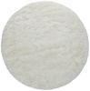 TT Home Teppich Diele, Esszimmer, Flur, Schlafzimmer, Wohnzimmer, Rund, Höhe: 37 mm, Teppich Wohnzimmer Hochflor Langflor Weich Soft Modernes Einfarbiges D Bild 3