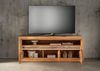 TV Board inkl. Beleuchtung 163x63cm "Trondheim" Akazie massiv Bild 2