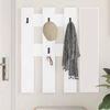 vidaXL Wandmontierter nachttisch Weiß 65 x 3 x 100 cm Holzwerkstoff 874499 Bild 4