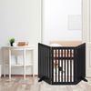 Relaxdays Schwarzes Absperrgitter 70 cm Bild 3