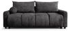 Sofa 3-Sitzer mit Schlaffunktion GIANA Stoff Soft Graphit Bild 2