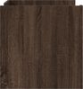 vidaXL Couchtisch Braun Eichen-Optik 80x50x50 cm Holzwerkstoff 848345 Bild 5