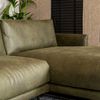 Bronx71 Ecksofa Denver Leder olivgrün rechts Bild 4
