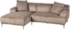Ecksofa STENUM Cord Hellbraun rechtsseitig Bild 5