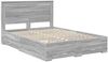 vidaXL Bettgestell mit Schubladen mit Kopfteil Holzwerkstoff 3410323 Bild 2