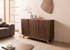 Sideboard Nussbaum-Echtholzfurnier 150x45x85 braun lackiert BUTTERFLY #108 Bild 3