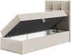 Boxspringbett 'Minvan 2' rechts braun 90x200 cm Bild 3