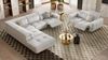 Sofanella Ecksofa MARBELLA Ledercouch Polsterecke Designersofa in Schwarz Bild 4