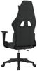 vidaXL Gaming-Stuhl Schwarz und Hellgrau Stoff 3143734 Bild 5