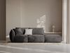 Micadoni Modulares Sofa Chris 3-Sitzer Rechts Samt Dunkelgrau Bild 4
