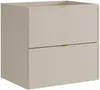 Vente-unique - ONDIL Waschbeckenmöbel Holz, Platte Beige - B 45 cm x H 60 cm x L 60 cm Bild 3