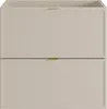 Vente-unique - ONDIL Waschbeckenmöbel Holz, Platte Beige - B 45 cm x H 60 cm x L 60 cm Bild 2