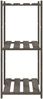 vidaXL Lagerregal mit 3 Böden Grau 60x38x90 cm Massivholz Kiefer 373387 Bild 4