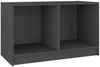 vidaXL TV-Schrank Grau 70x33x42 cm Massivholz Kiefer 809944 Bild 2