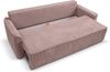 Schlafsofa (B/H/T: 225x96x93 cm) in Rosa Bild 3