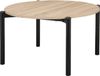 Home affaire Couchtisch Retiers (1-St), Gestell aus Metall schwarz, Tischplatte in Wildeiche Optik, Höhe 76 cm Bild 4