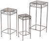 Metall Beistelltische 3er Set Farbe Greige Bild 1