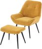 Sessel Zorto Muz 809B mit Fußbank (Farbe: Sea 280) Bild 4