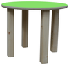 ELI Kindertisch - mit Bunter Tischplatte - Ø 80cm - Grün Bild 2