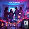 LQWELL LED-Streifen 10-30m LED Strip Licht-Band Leiste RGB einstellbar Fernbedienung App, 240-flammig, 10m Licht-Streifen 240 LEDs 36W Fernbedienung Wohnzimmer Party Bild 4