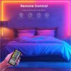 LQWELL LED-Streifen 10-30m LED Strip Licht-Band Leiste RGB einstellbar Fernbedienung App, 240-flammig, 10m Licht-Streifen 240 LEDs 36W Fernbedienung Wohnzimmer Party Bild 3