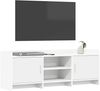 vidaXL TV-Schränk 130 x 33 x 47 cm Weiß Holzwerkstoff 8011171 Bild 2