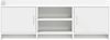 vidaXL TV-Schränk 130 x 33 x 47 cm Weiß Holzwerkstoff 8011171 Bild 4