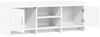 vidaXL TV-Schränk 130 x 33 x 47 cm Weiß Holzwerkstoff 8011171 Bild 3