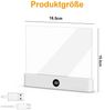 Lapalife LED Leselampe Akku Buchlampe, LED Panel Leselicht Dimmbar Mit 3 Farben & Timer, USB Wiederaufladbare Buchlicht für Nachtlesen & Geschenk Bild 2