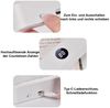 Lapalife LED Leselampe Akku Buchlampe, LED Panel Leselicht Dimmbar Mit 3 Farben & Timer, USB Wiederaufladbare Buchlicht für Nachtlesen & Geschenk Bild 4