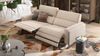 Sofanella 3-Sitzer MARA Stoffsofa Couch italienisch in Hellgrau M: 232 Breite x 101 Tiefe Bild 5