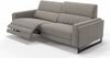 Sofanella 3-Sitzer MARA Stoffsofa Couch italienisch in Hellgrau M: 232 Breite x 101 Tiefe Bild 1
