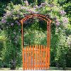 Rosenbogen Pergola Torbogen holz Rankhilfe Spalier Blumenkübel Tür Tor NEU Bild 3