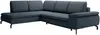 Vente-unique - ARCHIBALD Sofa Stoff Blau - B 206 cm x H 82 cm x L 271 cm Bild 3