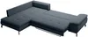 Vente-unique - ARCHIBALD Sofa Stoff Blau - B 206 cm x H 82 cm x L 271 cm Bild 4